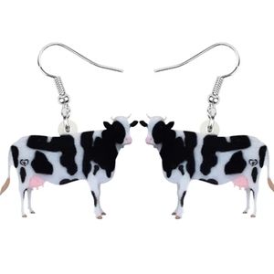 Dairy Cow Earrings. Vaca. Farm Ranch Western Milk